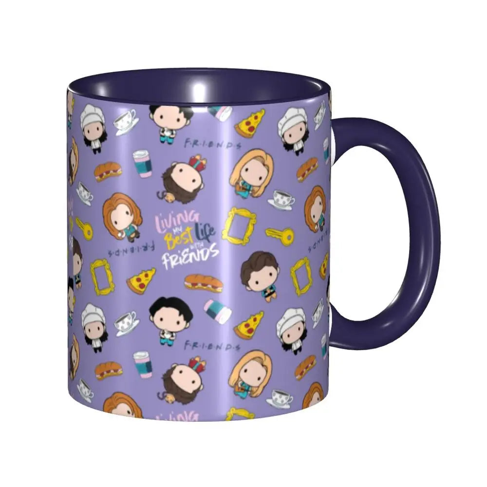 Classic Friends TV Show Coffee Mugs DIY Personalized Ceramic Mug Creative Gift