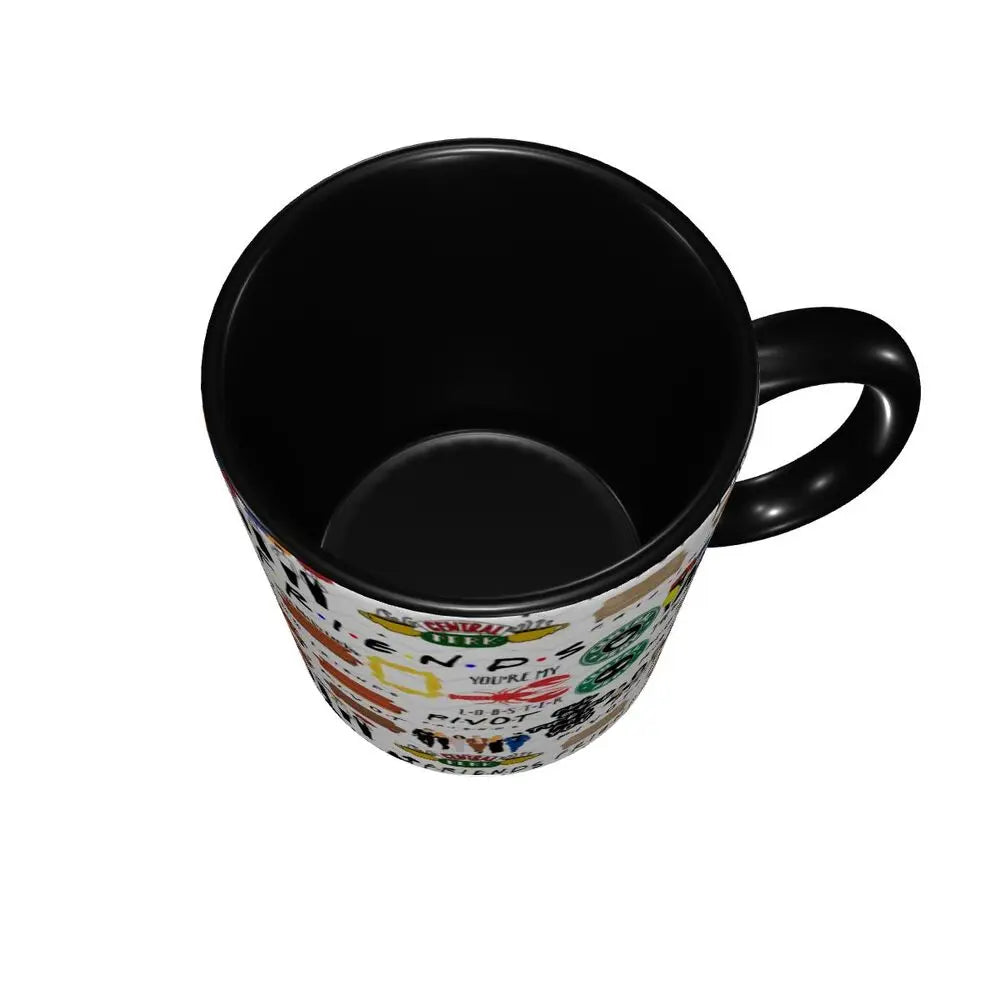 Classic Friends TV Show Coffee Mugs DIY Personalized Ceramic Mug Creative Gift