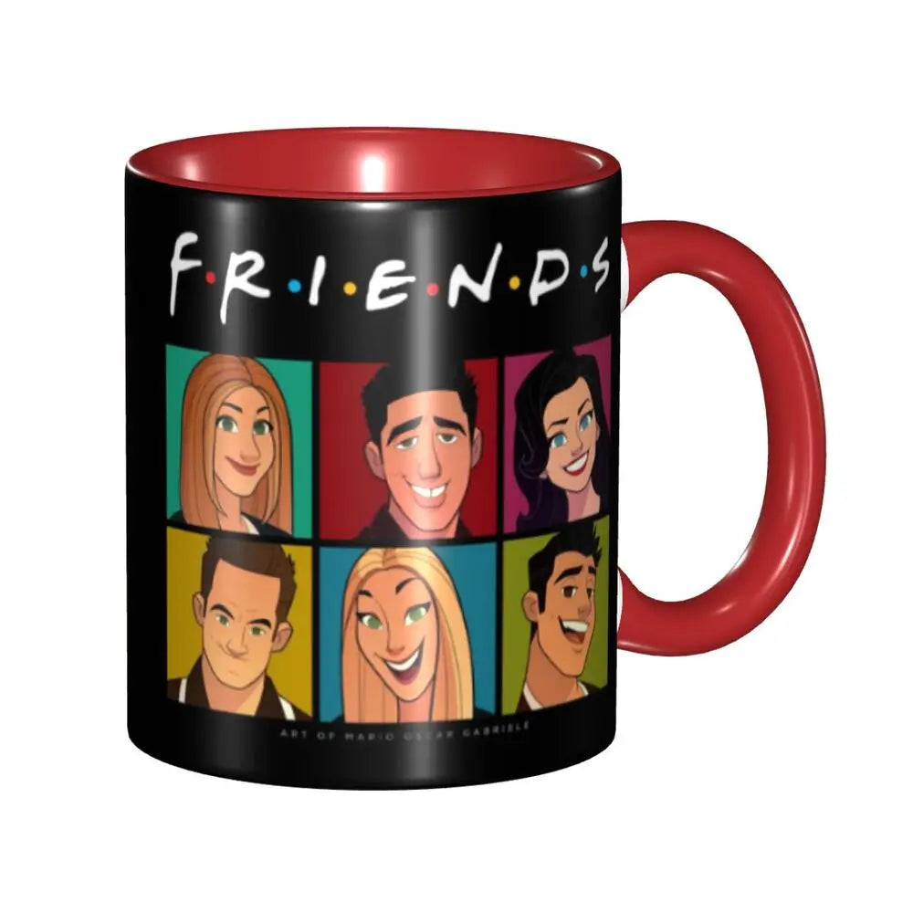 Classic Friends TV Show Coffee Mugs DIY Personalized Ceramic Mug Creative Gift
