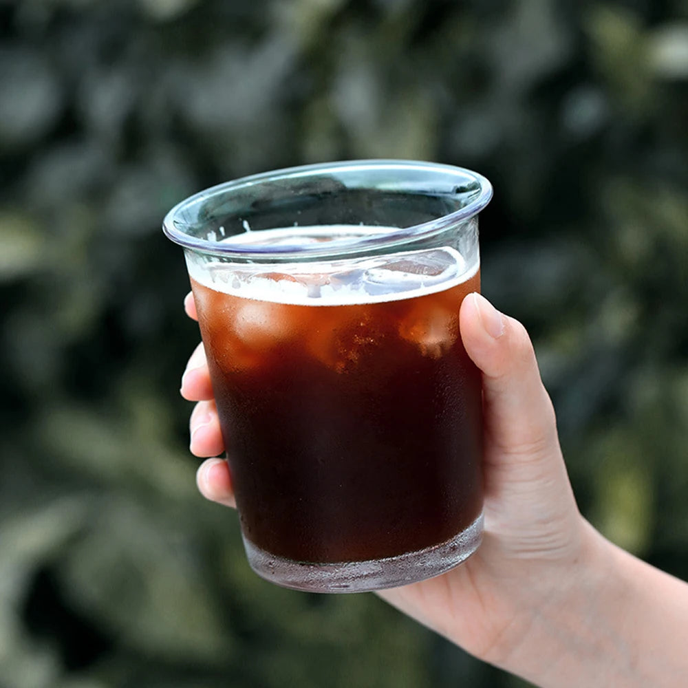Coffee Cups Luxury Glass Transparent Coffee Mug Juice Milk Drinking Glass Set Cup Drinkware Glass Cup Drink Old Fashioned Glass