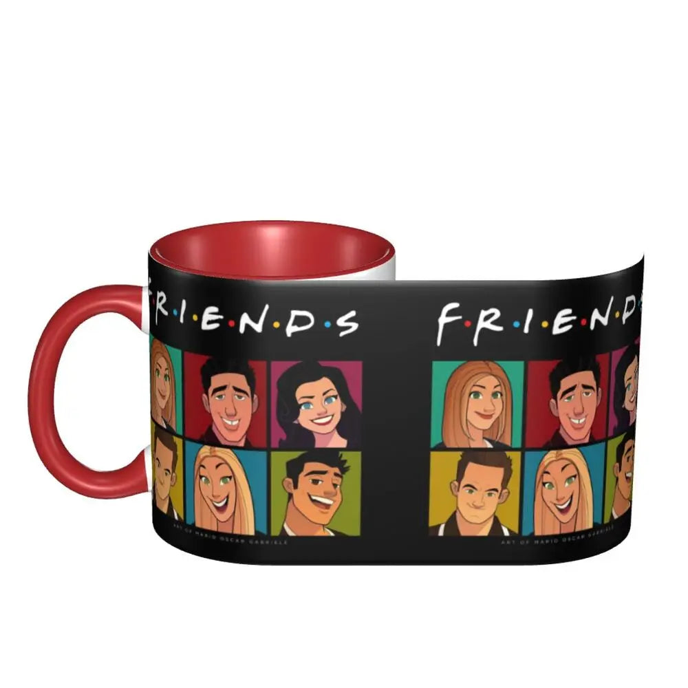 Classic Friends TV Show Coffee Mugs DIY Personalized Ceramic Mug Creative Gift