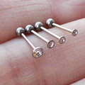 1Pc 20G 0.8mm 1.5-5mm Surgical Steel Ear Piercing Stud Small Nose Ring  Couch Ear Cartilage Ear Helix Body Piercing Jewelry
