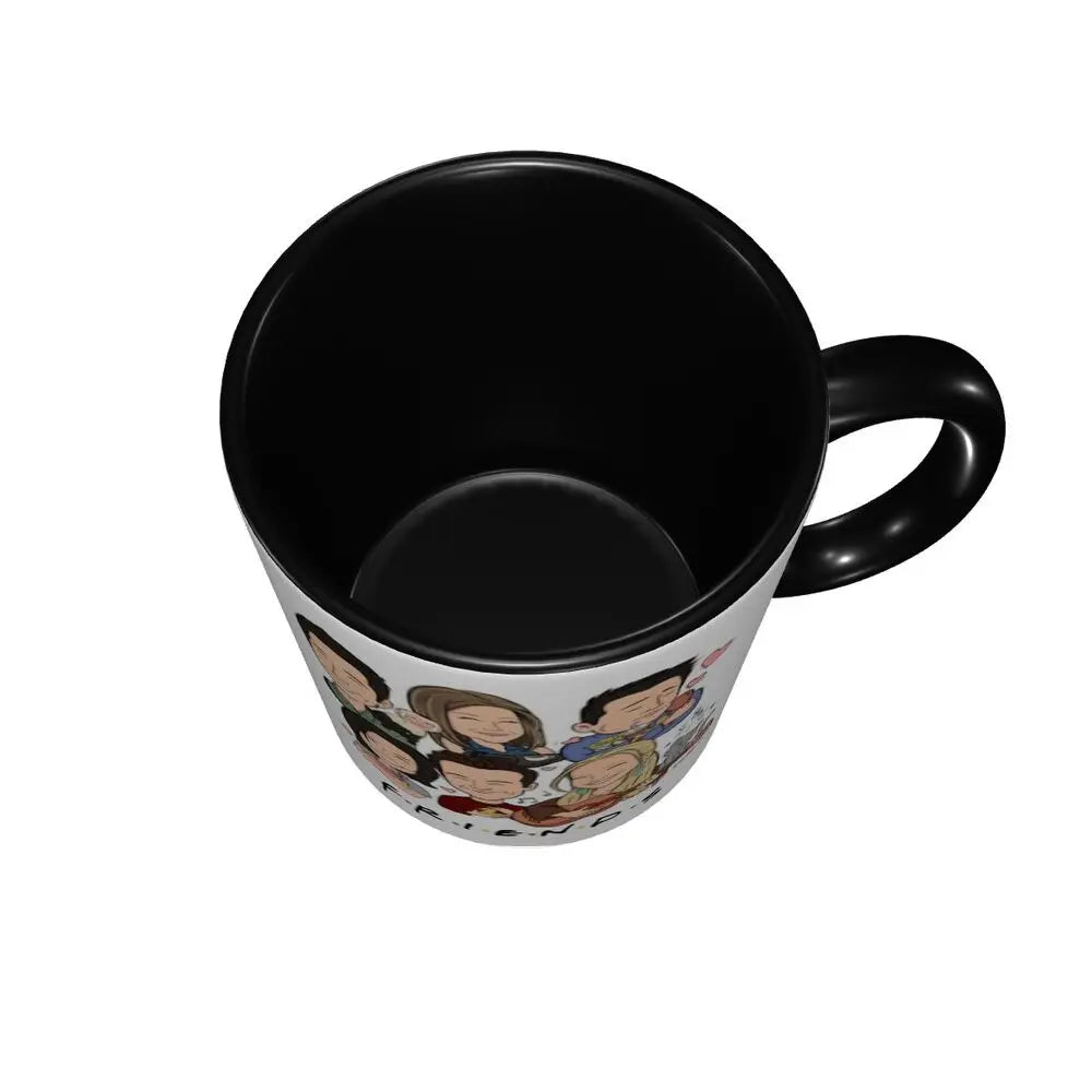 Classic Friends TV Show Coffee Mugs DIY Personalized Ceramic Mug Creative Gift