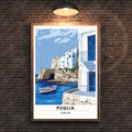 Impression Puglia  - Affiche de voyage Puglia, Italie